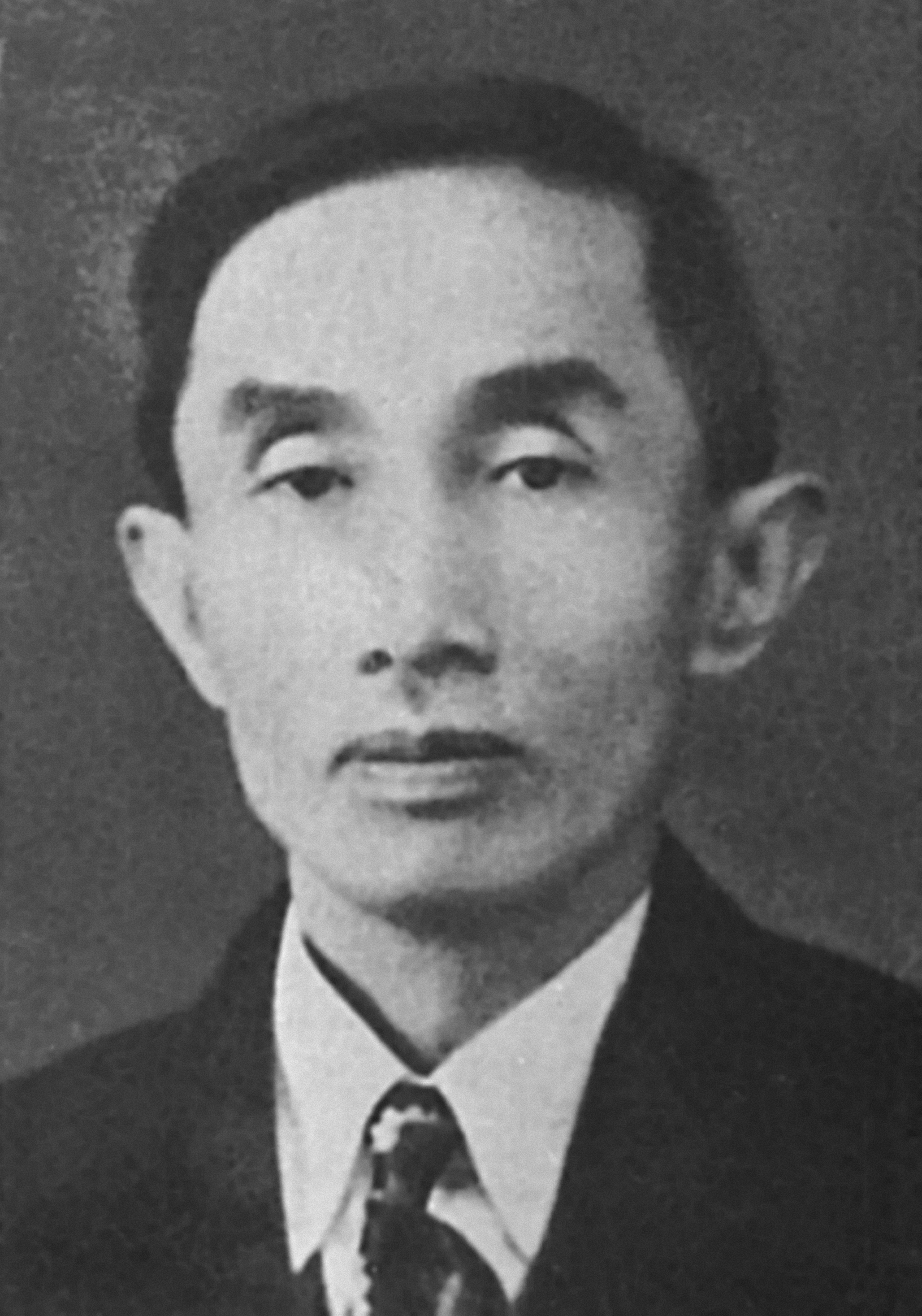 Historical portrait of Minsheng Industrial Group founder Lu Zuofu